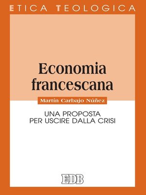 cover image of Economia francescana